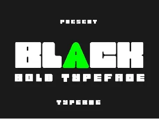 Black Bold Display Font