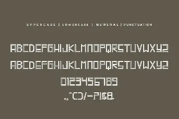 Lineart font