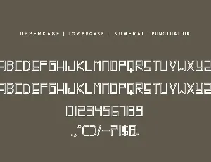 Lineart font