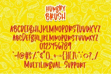 Hungry Brush - Playful Brush Font