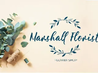 The Florist Handwriting font