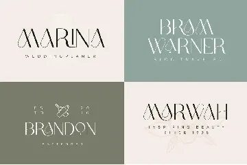 Maron Barista font