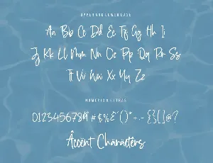 Seaside Handwriting Font