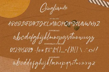 Giugliamore Handwriting Font