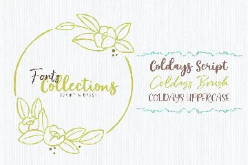 Coldays Memories Trio Fonts + Webfonts