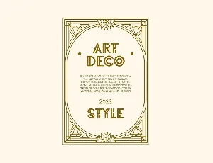 INZYDECO Decorative Display Font