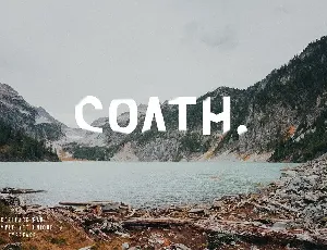 Coellack Typeface font