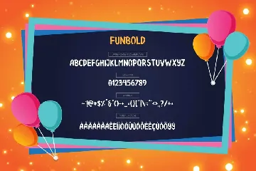 Funbold font