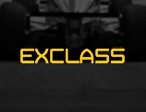 Exclass font