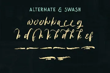 Reaching - Strong Signature Font