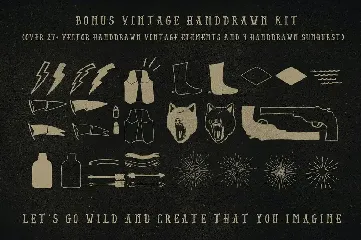 Wilder Family & Handdrawn Kit font