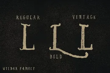 Wilder Family & Handdrawn Kit font