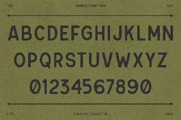 Humble Craftman - Vintage Font Duo