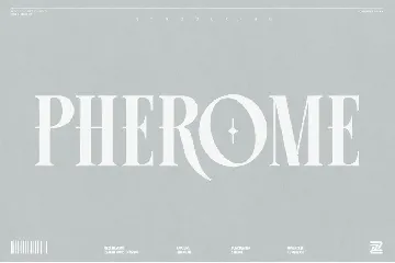 Pherome Display Font