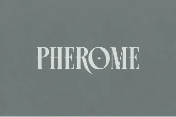 Pherome Display Font