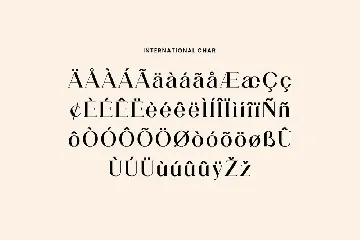 Aiguilette Luxury Serif Font