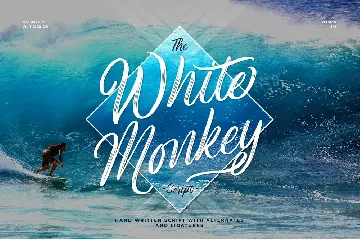 White Monkey font