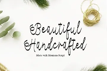 Monlesia Script font