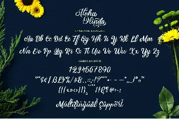 Aloha Olinda font