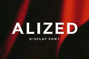 Alized font