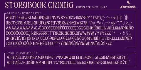 Storybook Ending font