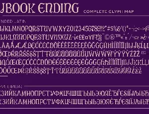 Storybook Ending font