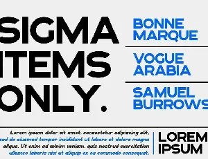 Monalqo - A Modern Sans Serif Font