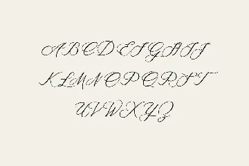 Bangeline Pahronia Calligraphy Font