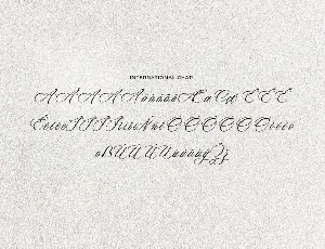 Bangeline Pahronia Calligraphy Font