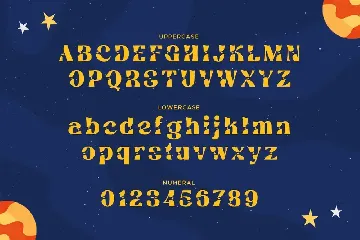 Fancy Star - A Fluid Display Font