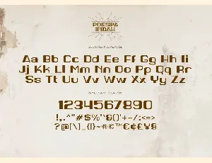 Poespa Indah - Old Type font