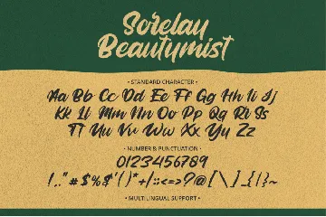 Sorelay Beautymist font