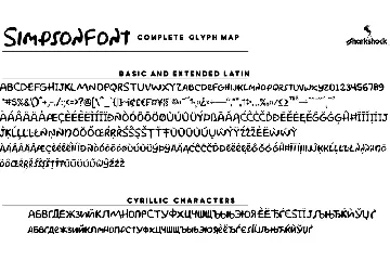 Simpsonfont