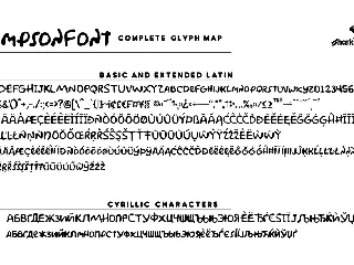 Simpsonfont