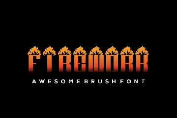 FIREWORK font