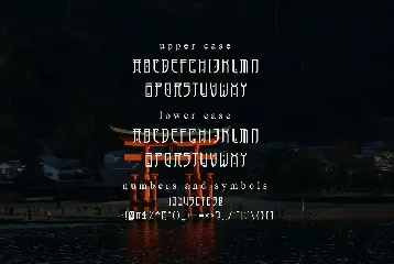 Osaka - Japanese Font