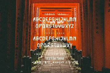 Zukasa - Japanese Font