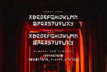 Zashira - Japanese Font