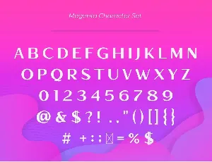 Magenta - Modern Elegant Sans Serif font