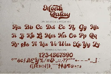 Monk Qalay font