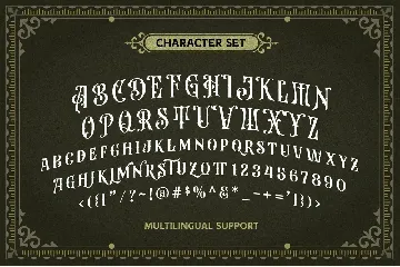 Beardsons - Layered Font