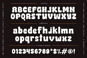 Phoria | Groovy Display font