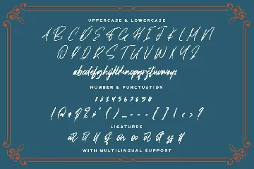 Falcon Harfing - Bold Script Font