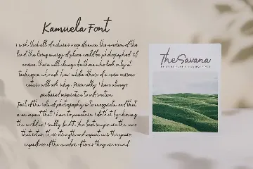 Kamuela font