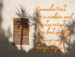 Kamuela font