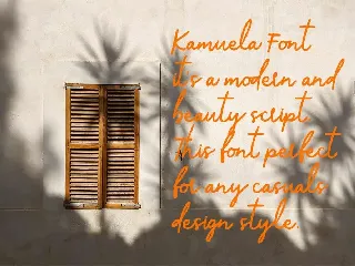 Kamuela font