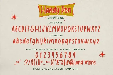 Handy Pen - Handwritten Font