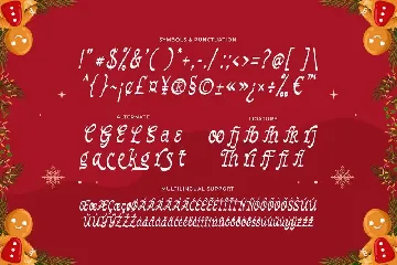 Gingerjoy - Christmas Display Font