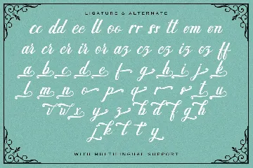 Madena Parlling - Bold Script Font