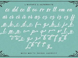 Madena Parlling - Bold Script Font